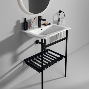 Ideal Standard Connect Air Möbelwaschtisch E0289MA 64 x 46 cm, weiss mit Ideal Plus