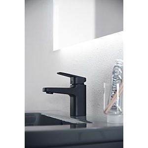 Ideal Standard CeraPlan wash basin mixer BD214XG projection 103mm, silk black, with metal waste set, with Easyfix+ fastening