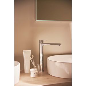 Ideal Standard Edge Waschtischarmatur A7112AA chrom, erhöhte Ausführung, mit Ablaufgarnitur