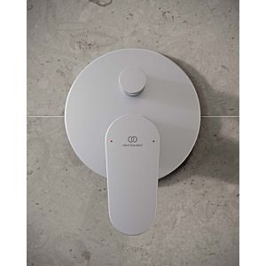 Ideal Standard Cerafine O set de finition A7350SI pour robinetterie de salle de bain encastrée, argent