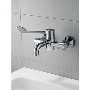 Ideal Standard CeraPlus 2 thermostatique de lavabo mural A6691AA verrouillable, DN 15, saillie 240 mm, chromé