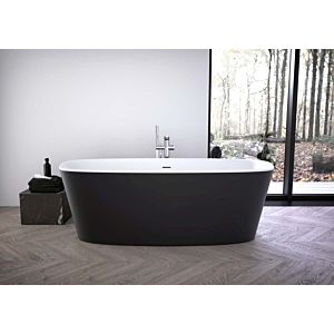 Ideal Standard Dea bath K8721V3 180 x 80 cm, matt white/black, free-standing