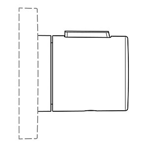 Ideal Standard Archimodule Mengengriff A1547AA Wanneneinlauf, verchromt, Metall