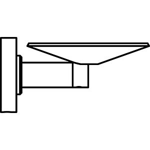 Ideal Standard Seifenhalter IOM A9129AA  Schale aus Metall, vandalensicher, verchromt