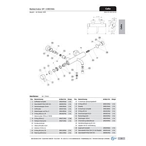Ideal Standard switchover, cpl., bath / shower AP A962494NU