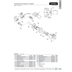 Ideal Standard Absperrgriff UP-Ventil CERATHERM 100, A962950AA Chrom
