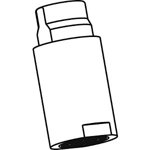 Ideal Standard JADO douchette à main NORA, chrome B960913AA