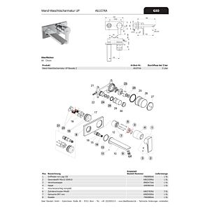 Ideal Standard rosace avec 2 ouvertures STRADA, F960880AA encastré WT, chrome