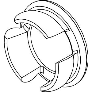 Ideal Standard DALLAS, A962227AA, chromé A962227AA