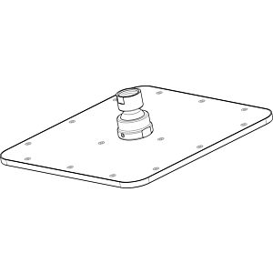 Ideal Standard Kopfbrause IDEALRAIN CUBE, flach, F961047AA 200mm, Chrom