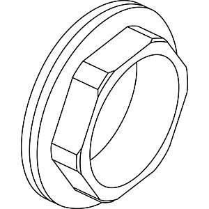 Ideal Standard threaded ring M38X1 B960710NU