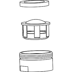 Ideal Standard M24x1-S, chromé B960774AA