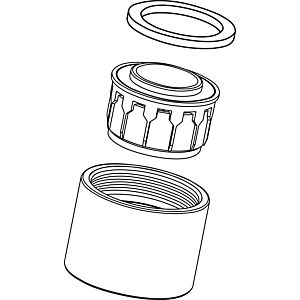 Ideal Standard M22X1, 5l / min., chrome B961021AA