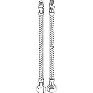 Ideal Standard hose, M10X1, D4.7, G3 / 8I / 12, B960836NU DN6X850