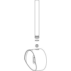 Ideal Standard Griffhebel RETTA, Chrom B960909AA