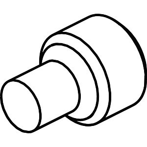 Kit d&#39;étanchéité Ideal Standard Gusto B961910NU pour bec flexible