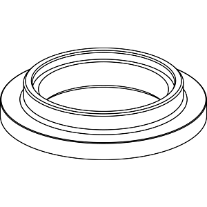 Ideal Standard Messing-Rosette, Chrom B960407AA