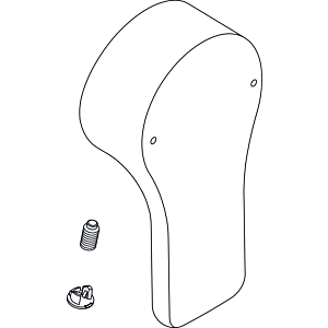 Ideal Standard Griffhebel kpl. Bade / Brause UP A960659AA ATTITUDE, Chrom