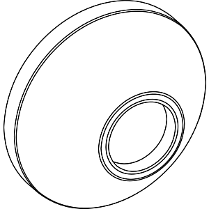 Ideal Standard rosette, A963489AA, chrome A963489AA