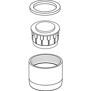 Ideal Standard 1 Neoperl-Düse M22x1, Chrom A960905AA
