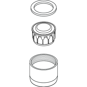 Ideal Standard Neoperldüse M22X1 -B- I.G., Chrom A960996AA Chrom