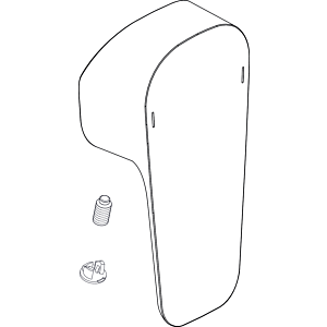 Ideal Standard lever CERAPLAN III, 47mm, chrome B961116AA