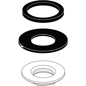 Ideal Standard mounting set, f. Pillar tap 2000 / 2 B961155NU