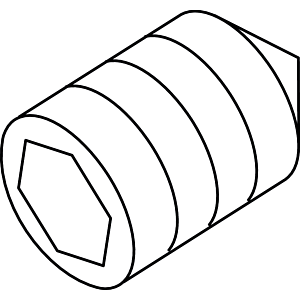 Ideal Standard threaded pin m5x8 A960229NU