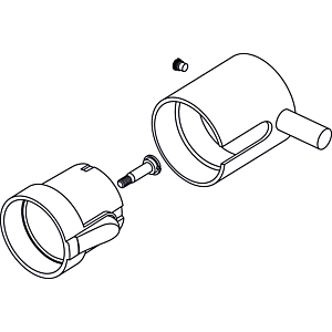 Ideal Standard Mengenregelgriff Therm., A960801AA, A960801AA Chrom