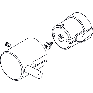 Ideal Standard Temperaturgriff Therm., Chrom A963099AA