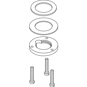 Ideal Standard Befestigungsset WT-Batteriekörper A963381NU Therm.