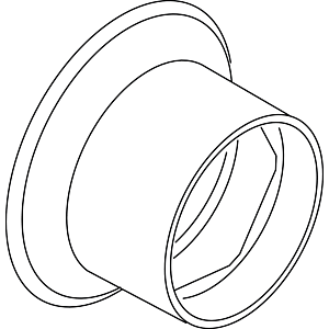 Ideal Standard rosace Ideal Standard , chrome A963838AA