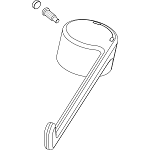 Ideal Standard Griff CERAPLUS, 230mm, Logo ISI, B960688AA Chrom