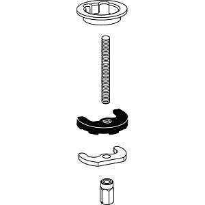 Ideal Standard mounting set M8 with seal B964894NU