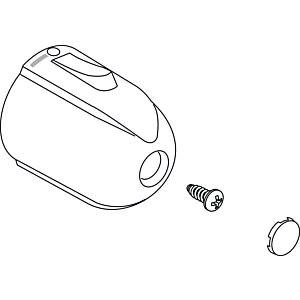 Ideal Standard température match0 CERATHERM 100, A960834AA avec logo IS, chromé