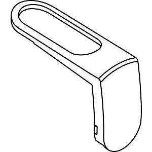 Ideal Standard capuchons de Ideal Standard thermostat CERATHERM, A962872AA chrome