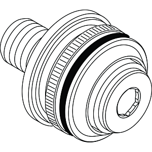 Ideal Standard eccentric connection pair, S connection A962569NU
