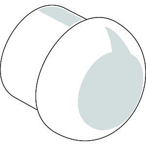 Ideal Standard BUTTON M4 white A963536AC