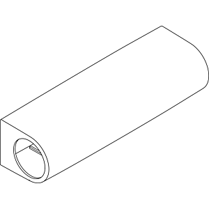 Ideal Standard Abdeckhaube 190mm CERATHERM 50, Chrom A962223AA