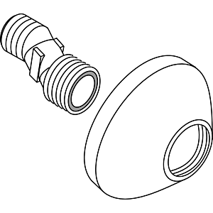 Ideal Standard S-connector 2X (951720), chrome A960975AA