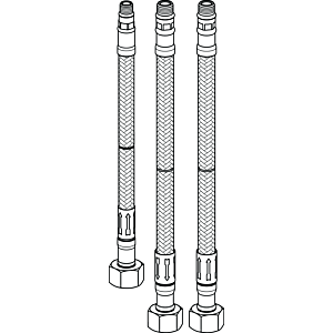 Ideal Standard pressure hose M8x1-G3 / 8 420mm LG. A963680NU