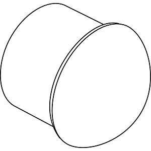 Ideal Standard button for BS2 Easy-Box, chrome A960897AA