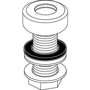 Ideal Standard shower holder cpl. MELANGE A962061AA 4L. Bath / shower, chrome