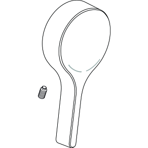 Ideal Standard Griffhebel kpl. Bade / Brause UP A962065AA MELANGE, Chrom