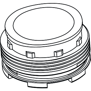 Ideal Standard Strahlregler CACHE, M24X1, 5ltr. A962079NU