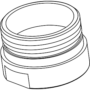 Ideal Standard Luftsprudler WT-UP MELANGE, kpl., A962080AA M24X1, Chrom