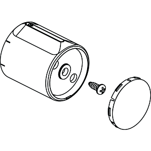 Ideal Standard température match0 MELANGE BS2 Easy-Box, A962399AA chrome