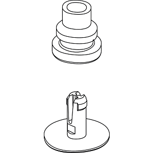 Ideal Standard with cap, chrome A962149AA