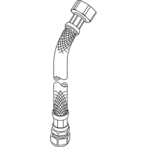 Ideal Standard pressure hose G1 / 2-12 / 400 A962823NU