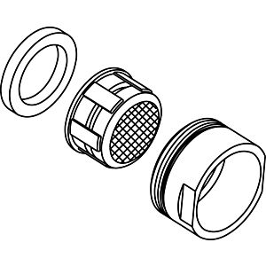 Ideal Standard Luftsprudler Neoperl PCA, B960883AA M24x1 1.0GPM, Chrom
